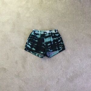OLD NAVY ACTIVE Blue tie dye athletic shorts